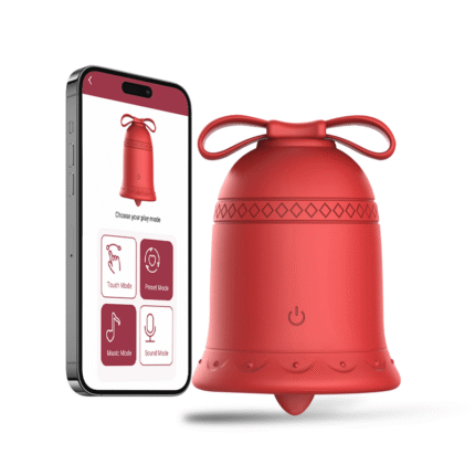 Lurevibe - Christmas Tongue Licking Sucking Vibrator APP Controlled Clitoral Stimulator for Women