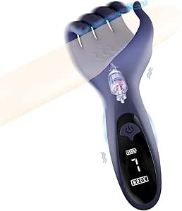 Male Sex Toys for Men, Male Masturbator Penis Vibrator with 10 Vibrating Modes Male Dick Sex Toy Adult Toy, Penis Trainer Glans Stimulator Male Vibrator, Male Cock Stroker Adult Toys for Men