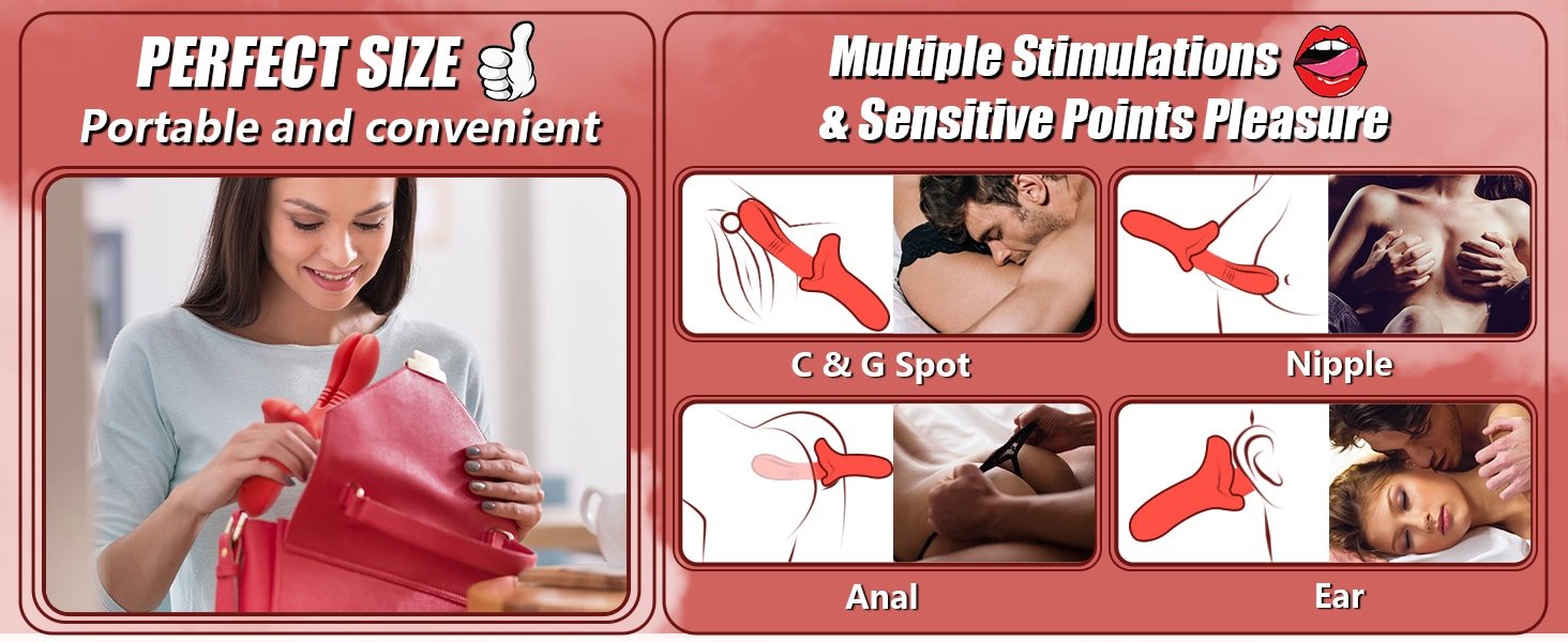 Vibrator Thrusting Dildo G Spot Clitoral Stimulator 10 Vibrating Adult Sex Toys Women Couples